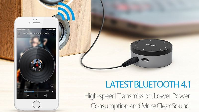Mpow Bluetooth 4.1 Speaker System, $13 with code BOHQXOVD